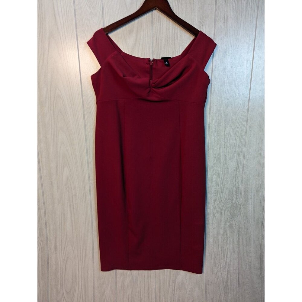 Torrid Red Off The Shoulder Fit Dress Plus Size 0 0X Christmas Holiday Cute